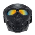 thumbnail image 1 of Amateur Skull Goggle Mask Riding Mask Safety Road Riding Ultraviolet Motorcycle Glasses (black, red imitation), 1 of 4