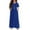 Short Sleeve Blue, variant on Arshiner Girls Long Dress Short Sleeve A-line Casual Party Pockets Dress (12-13 Years/Black)