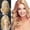 Beige, variant on Blonde Wig with Bangs for Women, Long Curly Synthetic Wig with Blonde Highlights Heat Resistant Wigs(Black-1,One Size)