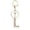 L, variant on DGMIOCS Gold Letter A-Z Keychain for Women Bag Charms Purse Charms For Handbags Metal Alphabet Initial Letter Keychain