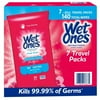 Wet Ones Antibacterial Hand Wipes, 20 Count (Pack of 7)