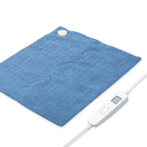 Magshion Electric Heating Pad, 20" x 24" Electric Heating Pad for Back with 6 Heating Levels, 30/60/90 Min Auto Shut Off Washable Heating Pad, Sky Blue