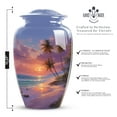 thumbnail image 2 of Sunset Beach Urn For Ashes For Men - Large 10 Inch Urns For Human Ashes Adult - Ocean Cremation Urn For Mom - Urns For Adult Female ( Size:- 10 Inch ), 2 of 7