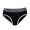 Black, variant on zeranth Men Briefs Mid Waist Elastic Soft Breathable Anti-septic U Convex Striped Contrast Color Casual Men Underpants Underwear