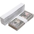 thumbnail image 3 of 300 Sangles Auto-Adhésives en Papier Kraft Blanc pour Billets de Banque et Billets de Banque, 3 of 4