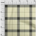 thumbnail image 1 of oneOone Viscose Jersey Fabric Tartan Check Printed Craft Fabric BTY 60 Inch Wide, 1 of 4
