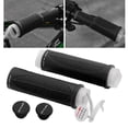 thumbnail image 4 of Puños de bicicleta cómodos para manillar de bicicleta de montaña y carretera. Negro, 4 of 9