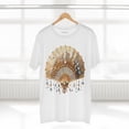 thumbnail image 4 of Antique Fan Graphic Design T-Shirt Unisex 100 Cotton Floral Carnival Artwork Tee 15, 4 of 18