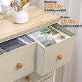 thumbnail image 5 of REAHOME 9 Drawer Steel Frame Bedroom Storage Organizer Dresser, Taupe, 5 of 8