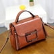 thumbnail image 5 of Bolso de mujer de moda de cuero encerado bolso cuadrado pequeño bolso bandolera de verano bolso retro para mujer, 5 of 6