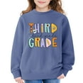 thumbnail image 7 of Coerni Girls 3rd Grade Sweatshirt Back to School Outfit Third Grade Oversized Pullover First Day of School Comfy Graphic Tee Tops, 7 of 7