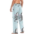 thumbnail image 6 of FREEAMG Zebra Cotton Pajama Pant for Men, Super Soft Lightweight Lounge Pajama Bottoms Drawstring Sleepwear Pant with 2 Pockets, 6 of 7