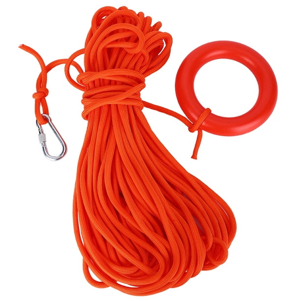 Diving Rope, Rescue Rope, Red Wire Snorkeling Rope, For Boat Diving Beaches  Yachts Swimming Pools 
