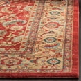 thumbnail image 4 of SAFAVIEH Mahal Gorgi Oriental Area Rug, Red/Natural, 6'7" x 9'2", 4 of 5