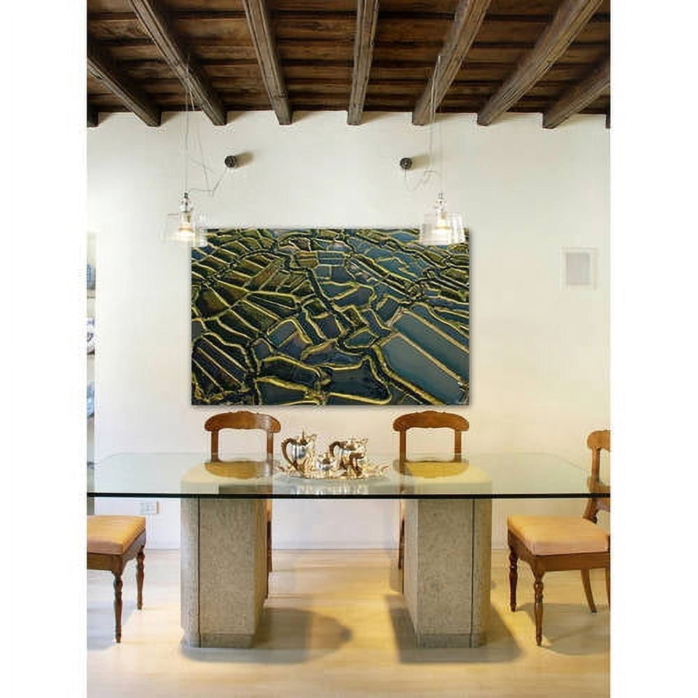 "Waterways" Painting Print on Wrapped Canvas