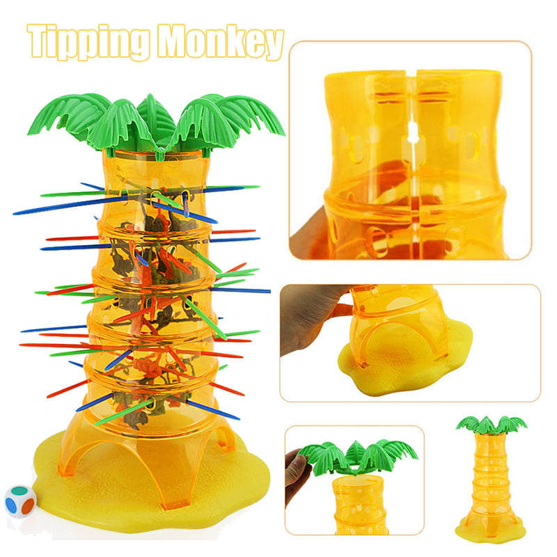 våben adgang tilgivet COD Large Falling Tumbling Monkey Family Toy Climbing Board Game Kids  Adults Gift Multicolor - Walmart.com