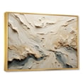 thumbnail image 2 of Designart "Beige Toned Mountain River Idyll" River Mountain Floater Framed Wall Art Prints, 2 of 5