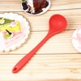 thumbnail image 4 of Shisuyan 1pc Food Grade Silicone Kitchen Cooking Tool Cooking Soup Ladle Kitchen Gadget for Home (Soup Ladle Red), 4 of 8