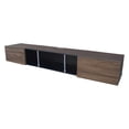 thumbnail image 2 of Mueble para TV de 65 Centro de Entretenimiento Flotante Hogare Color Negro Parota, 2 of 8