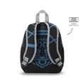 thumbnail image 4 of TOTTO Mochila Escolar Chica para Niño con Bolsillo para Botella | 8 L HANZO S Negro CH, 4 of 6
