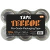 Tape Terror Pro-Grade Heavy Duty Adhesive Packing Tape 6 Pack (1.89" x 54.68 yds) per Roll