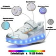 thumbnail image 2 of Yunkctuk Roller Shoes Girls Boys Wheel Shoes Kids Roller Skates Shoes LED Light Up Wheel Shoes for Kids for Children, 2 of 7