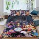 thumbnail image 2 of Villanos Conjunto de sábanas temático, trío de piezas, cómodo y amigable con la piel, diseño único, regalo de decoración para el hogar para familiares, amigos y fans,173cm *218cm, 2 of 6