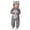 Grey, variant on HEVRJEWJD Cozy Flannel Romper Jumpsuit for Boys Winter Animal Pajamas Piece Toddler Casual Home Outfit Soft Hooded - Piece Cartoon Design Warm Sleepwear for Autumn Orange1 7-12 Months