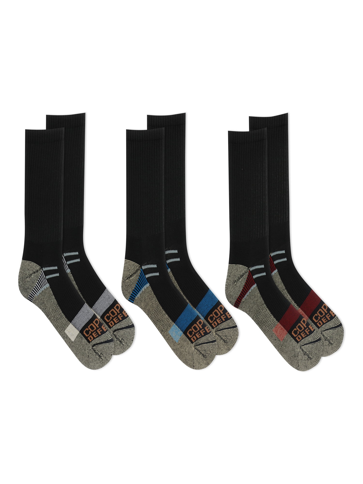 Copper Defense Crew Socks 3 Pairs