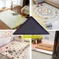 thumbnail image 3 of 8Pcs Area Rug Gripper Pad Non Slip Anti Curling Carpet Mat Tape Self- Adhesive Reusable Wood Floor Stickers, 3 of 3