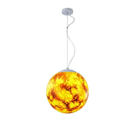 

Moon Pendant Lamp 3D Printing Ceiling Light Lamp 220V 50000H LED Bulb Bedroom Dining Room Sun