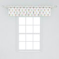 thumbnail image 2 of Ambesonne Ice Cream Window Valance, Summer Dairy Dessert, 54" X 12", Multicolor, 2 of 3