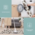 thumbnail image 6 of White Brown Sunflower Pattern Kitchen Rugs Sets Of 3,Kitchen Runner Rugs Non Skid Washable,Decorative Kitchen Floor Mats for Kitchen,Sink,Laundry,17"x30"+ 17"x47" + 17"x59", 6 of 6