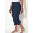 thumbnail image 3 of Catherines Women's Plus Size Pull-On Sateen Capri, 3 of 3