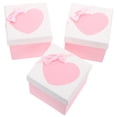 thumbnail image 4 of 3Pcs Squared Boxes with Lids Small Gift Boxes for Birthdays Christmas Wedding Baby Shower, 4 of 7