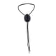thumbnail image 1 of Corbata Bolo Tie Hugo disfraz de boda hecho a mano para vestidos Halloween Acción de Gracias Carnaval negro, 1 of 10