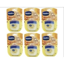 6 Pack - Vaseline Creme Brulee for Deliciously, Kissable Lips, 0.25 oz Each