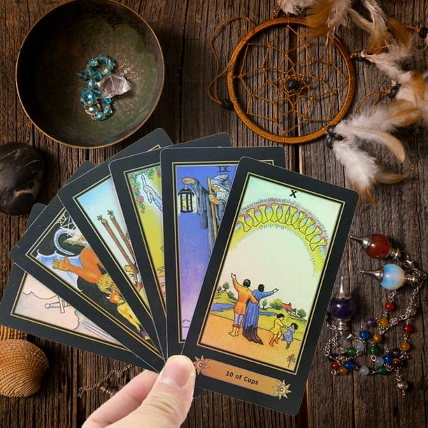 holographic tarot cards Deck Edition Luna Charlotte Art color box Tarot of the Holy Spectrum: