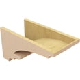 thumbnail image 5 of 10"W x 20"D x 10"H Wide Diane Rough Cedar Woodgrain TimberThane Corbel, Primed Tan, 5 of 6