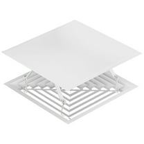 BESTOYARD Plastic Vent Deflector Plastic White 1Pack