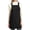 Black, variant on Fiykzur Aprons for Women with Pockets Plus Size Comfort Cross Back No Tie Cotton Linen Apron Pinafore