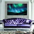 thumbnail image 3 of Aurora Borealis Northern Lights Wall Art Aurora Borealis Picture Canvas Art Northern Lights Framed Painting Wall Decor For Home Office Bedroom Livingroom Reeady to Hang, 3 of 6
