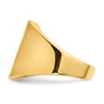 thumbnail image 3 of 14K Yellow Gold Men's Signet Ring, 3 of 5