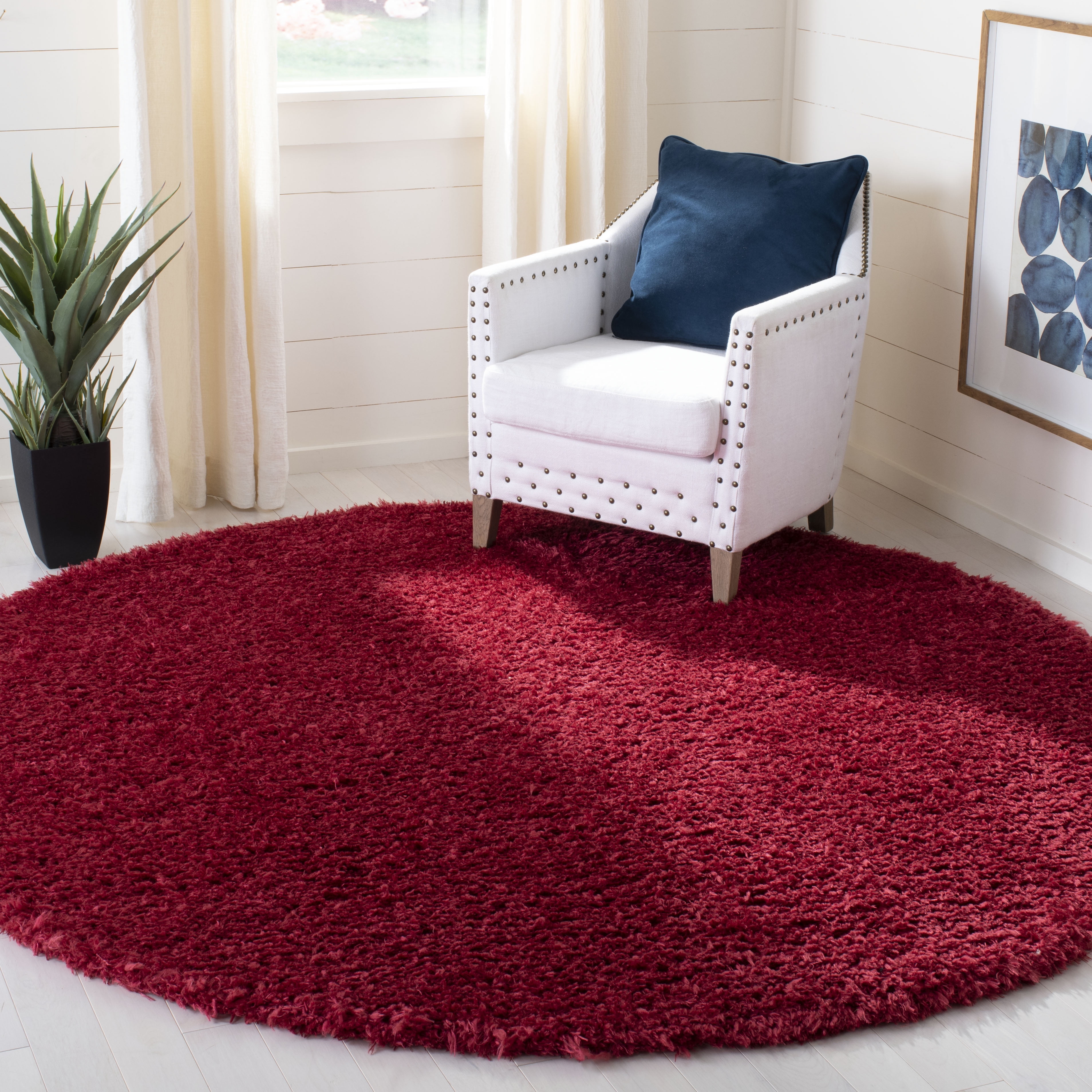 Safavieh Madrid Miah Solid Plush Shag Area Rug or Runner