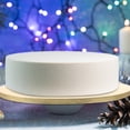 thumbnail image 4 of Plateau à Gâteau Dessert Base Ronde Présentoir à Gâteau Base Tambour de Décoration de Gâteau pour Rassemblement Festif, 4 of 9