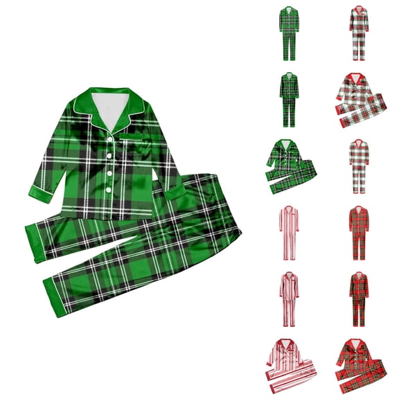 Matching Christmas Pajamas For Family,Christmas Family Pajamas Matching Sets Xmas Pjs for Womens Mens Holiday Home Sleepwear Set Jammies