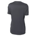 thumbnail image 7 of Yellow Rooster Women's PosiCharge Competitor V-Neck Tee Iron Grey 3XL, 7 of 7