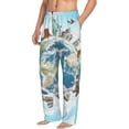 thumbnail image 2 of Balery Men'S World Travel Pants,Sleepwear Pants,Pajama Pants,Pj Bottoms Drawstring And Pockets-Medium, 2 of 9