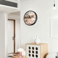 thumbnail image 6 of Voice Activated Clock with Glow Light 12 Inch Large Silent Wall Clock Battery Operated for Home Decor Abstract Wild Animals, 6 of 8