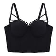 thumbnail image 1 of Folding Elastic Tube Top for Women Youthful Comfort Stretch Fishbone Design Seamless Shapewear Tops, 1 of 4